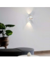 V-TAC 10W LED Стенна Лампа Бяло Тяло 3000 - 23008 - 8