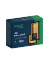 V-TAC 20W Стенна Лампа Черно Тяло 3000 IP54 - 6842 - 2