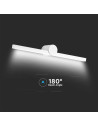 V-TAC 10W LED Лампа Осветител За Огледало Бял 4000К - 5