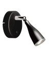 V-TAC 4.5W LED Единична Спот Лампа 3000К Черна С Ключ - 218676 - 4