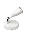 V-TAC 4.5W LED Единична Спот Лампа 3000К Бяла С Ключ