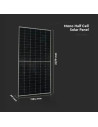 V-TAC 545W Моно Соларен Панел 2279x1134x35м - 36