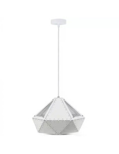 V-TAC Пендел Пастел Призма Бял 310 x 180 - 3948 - Цена | LEDs4economy