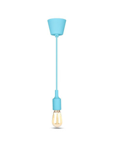V-TAC E27 Пендел Светло Син - 3482 - Цена | LEDs4economy