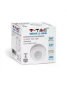 V-TAC Датчик за Движение Стена Бял PIR 360° - 1355 - 8