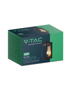 V-TAC E14 Outdoor Lamp Holder (W200*D168*H350мм) Черно Тяло IP65 - 10561 - Цена | LEDs4economy 2