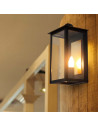 V-TAC E14 Outdoor Lamp Holder (W200*D168*H350мм) Черно Тяло IP65 - 10561 - 7