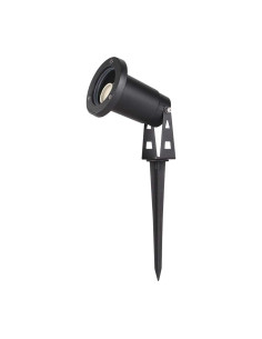 V-TAC Колче За Земя Алуминий Черно GU10 IP65 (88x75x245мм) - 10372 - Цена | LEDs4economy