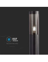 V-TAC Градинска Наземна Лампа E27 Черно Тяло IP44 - 10472 - 4