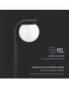 V-TAC Е27 Наземна Сфера Опал IP44 1050mm - 10421 - 5