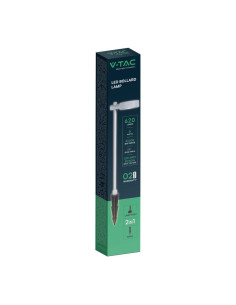 V-TAC 6W Назаемна Лампа Бяла 4000K IP54 - 6837 - Цена | LEDs4economy 2