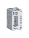 V-TAC 10W LED Наземна Лампа Сиво Тяло 25см 4000К - 128320 - 7