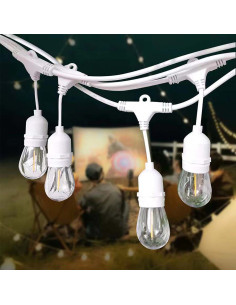 V-TAC Подредица E27 EU Щепсел IP44 Бяла - 7699 - Цена | LEDs4economy 2