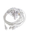 V-TAC Подредица E27 EU Щепсел IP44 Бяла - 7699 - 4