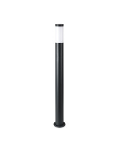 V-TAC Е27 Градинска Лампа 110cm Неръждавейка Стомана Черен IP44 - 8594 - Цена | LEDs4economy