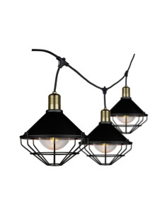 V-TAC Поредица Лампи 6 х Е27 IP65 Ф250 Черна - 8974 - Цена | LEDs4economy