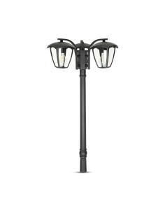 V-TAC Градиснки Лампа 3ХE27 1990мм Черен IP44 - 7063 - Цена | LEDs4economy 2