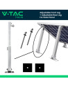 V-TAC Регулируема Опора H420-700мм за Соларни Панели - 11386 - 4