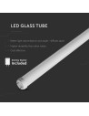 V-TAC LED Пура T8 20W 150 см G13 Стъклена 3000К 25бр./Кашон - 7799 - 4