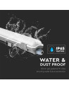 V-TAC LED Водозащитено тяло 150cm 22W 6400K - 6462 - 9