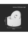 V-TAC 20W LED Луна Външен Монтаж 3 в 1 Бяло Тяло - 23155 - 8