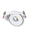 V-TAC 12W LED COB Луна 3 в 1 Бяло Тяло - 10579