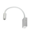 V-TAC 3W LED Стенна Лампа Спалня Бяла 3000К