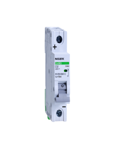 Noark Ex9BD 1P C 6A Автоматичен прекъсвач 1P 6A 220V DC крива C 10kA - 103557 - Цена | LEDs4economy