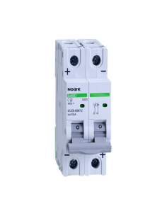 Noark Ex9BD 2P C 10A Автоматичен прекъсвач 2P 10A 440V DC крива C 10kA - 103571 - Цена | LEDs4economy