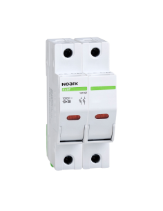 NOARK Ex9F-22 2P 100A Oснова за стопяем предпазител 22x58мм 2P 100A - 104486 - Цена | LEDs4economy