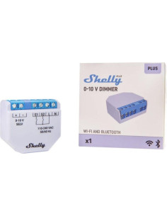 Shelly Микромодул Smart реле 1х димер 0-10V изисква неутрала Shelly Plus 0-10V Dimmer - 265703S - Цена | LEDs4economy 2