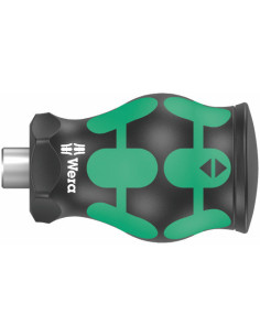 Wera Комплект отвертка с битове, 2х шлиц, 2х PH и 2x PZ, Stubby 2 Kraftform Kompakt - W008874 - Цена | LEDs4economy 2