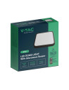 V-TAC 36W LED Плафон Квадрат Микровълнов Сензор Черна Рамка 4000К IP44 - 9