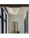 V-TAC 12W LED Smart Магнитен Релсов Осветител Гъвкав 1м CCT: 3в1 Димиращ Черно Тяло - 10275 - 8