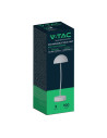 V-TAC 3W LED Настолна Лампа 3000 Бяло Тяло - 23092 - 3