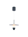 V-TAC 9W LED Висяща Лампа (30x300x1370MM) Бяло+Сиво Тяло 3000 Регулируема - 23103