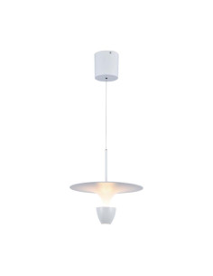 V-TAC 9W LED Висяща Лампа (30x300x1370MM) Бяло Тяло 3000 Регулируема - 23102 - Цена | LEDs4economy