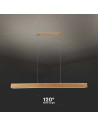 V-TAC 12W LED Висяща Лампа Дърво 4000К - 23100 - 7