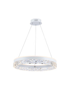 V-TAC LED Осветител 25W Висящ Един Ринг 3000К Бяло Тяло - 23099 - Цена | LEDs4economy