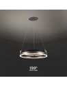 V-TAC LED Осветител 20W Висящ Един Ринг 3000К Кафе - 23098 - 6