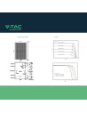 V-TAC 410W Моно Соларен Панел 1722x1134x35мм TIER 1 - 11910 - 3