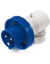Scame Промишлен щепсел 2P+Е 16A 250V IP66/67, 6h серия Eureka подвижен, 90гр. - 226.1633 - Цена | LEDs4economy