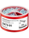 Kaiser Комплект винтове Ø3.2мм с дължина 15/25/40мм х100 бр., - 2472-91 - Цена | LEDs4economy