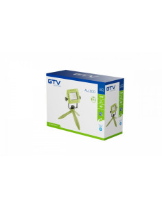 GTV LD-ALCX10W-64 LED Прожектор с батерия 10W, 800lm, AC220-240V, 50/60 Hz, IP54, 120°, 6400K - Цена | LEDs4economy 2