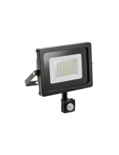 GTV LD-INEXT10W-64 LED прожектор с сензор движение 10W, 6400K, 800lm, 120°, IP65, черен - Цена | LEDs4economy
