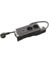 Legrand Мебелна кутия с 2х Шуко и USB тип A+C, кабел 2m, 202x80mm, цвят ЧЕРЕН, Incara Multilink  - 654786 - 3