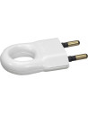 Legrand Щепсел бял 2P 6A 250V /30бр/ - 050162 - Цена | LEDs4economy