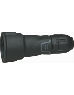 Legrand Куплунг черен 2P+Т 16A ІР44 250V гумиран с щуцер и за кабел 3х2,5мм2 - 050341 - Цена | LEDs4economy