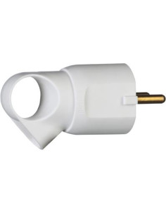 Legrand Щепсел бял 2P+Т 16A 250V с ринг - 050330 - Цена | LEDs4economy