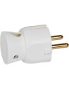 Legrand Щепсел бял 2P+Т 16A 250V 90'' изход на кабела /25бр/ - 050316 - Цена | LEDs4economy
